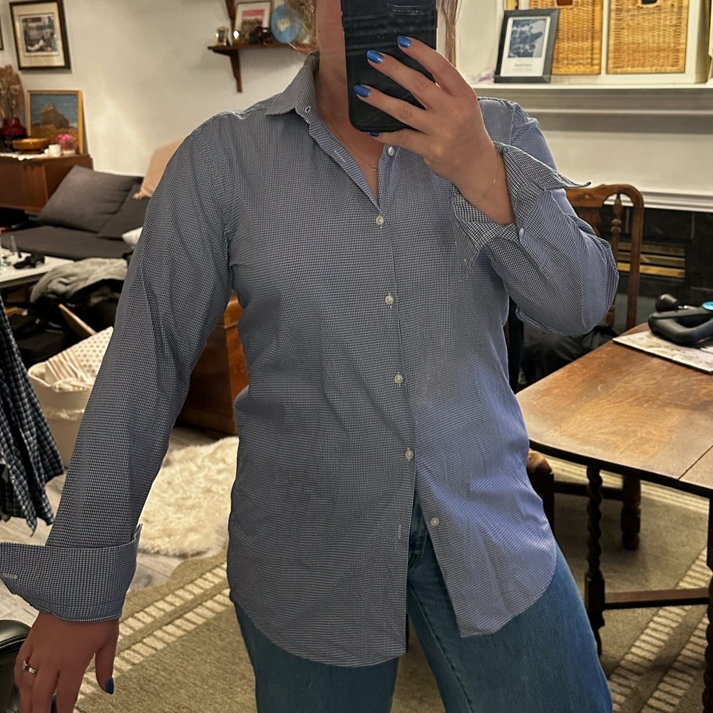 Hugo Boss Blue Jason Button up.